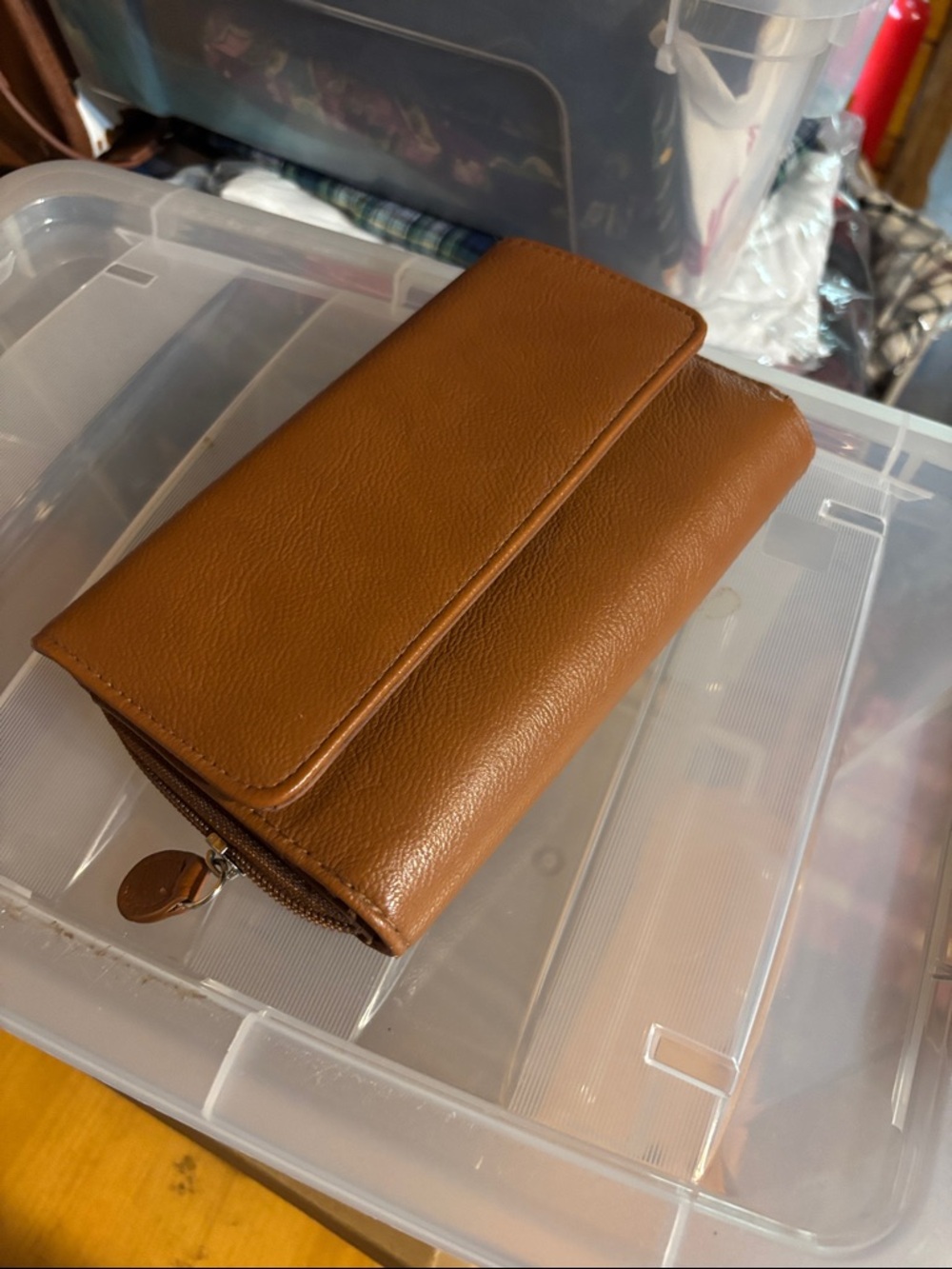 Classic Tan Leather Wallet